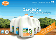 Tablet Screenshot of jersey.com.mx